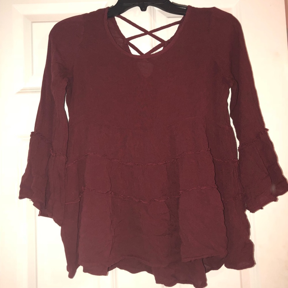 Burgundy Top